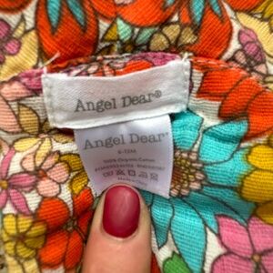 Angel Dear Baby Bucket Hat Floral Print 6–12M